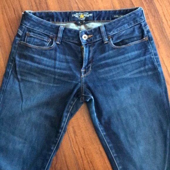 Lucky Brand Lola Skinny Blue Jeans - Size 4/27 - Picture 2 of 12